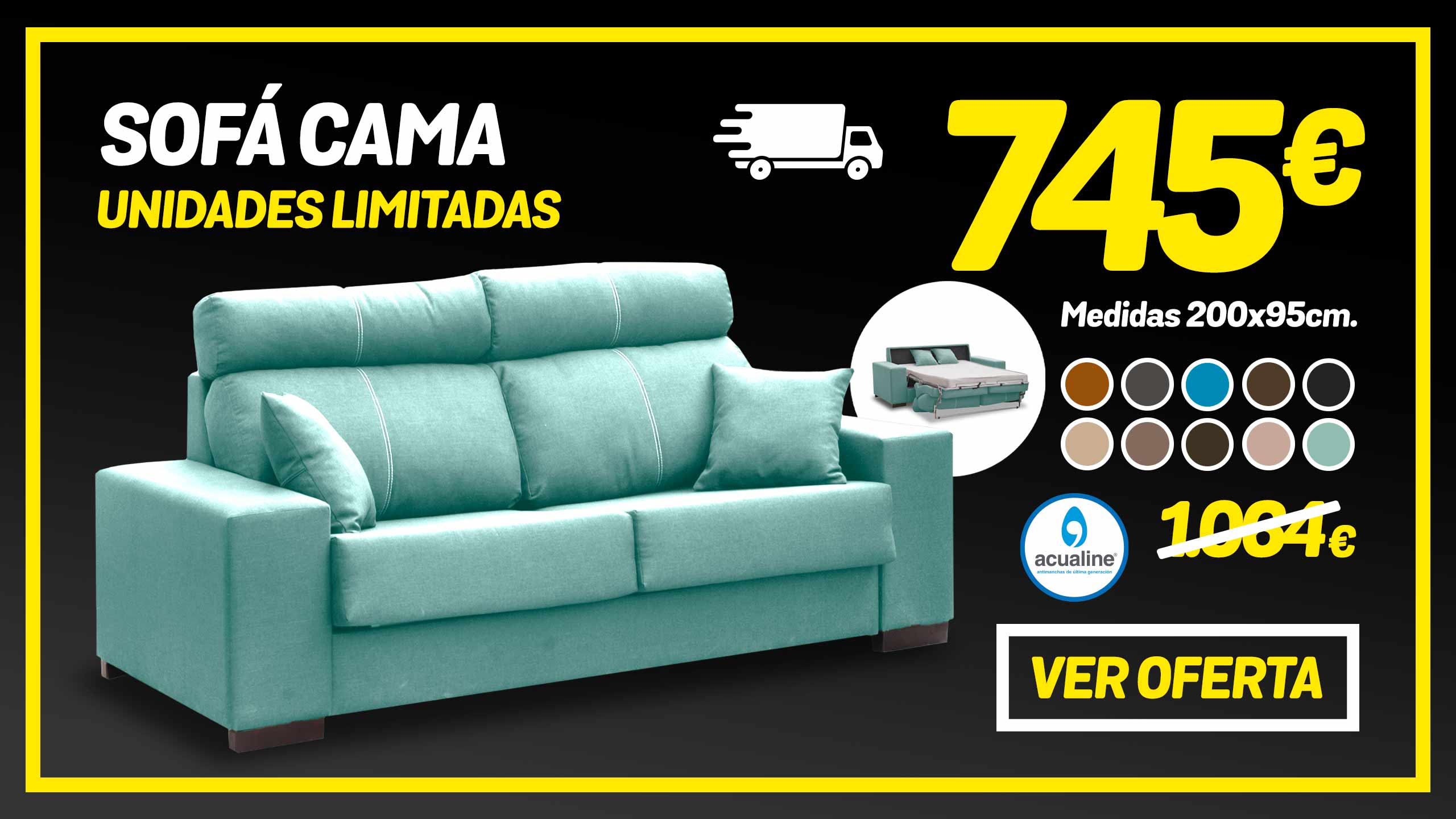 sofa cama en stock